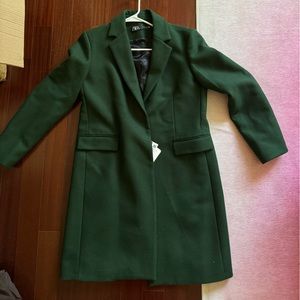 Zara Green Coat